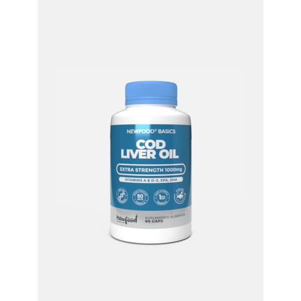 NewFood Innovation Labs Cod Liver Óleo 60 Cápsulas