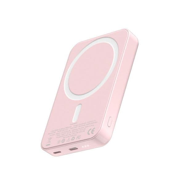 Powerbank Halfmman Magnet Wireless Pd 20W Pink - 10133
