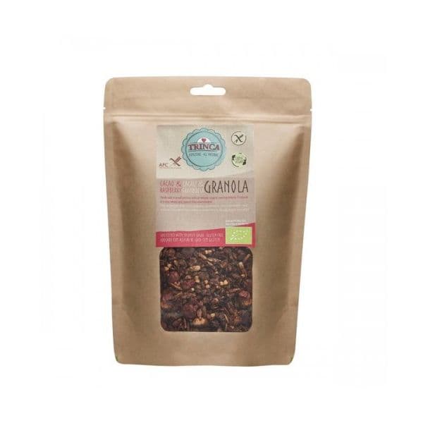 Trinca Granola Cacau e Framboesa Sem Glúten 425g