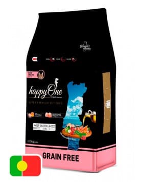HappyOne Mediterraneum Ração Seca Aves Gato Adulto 2 Kg