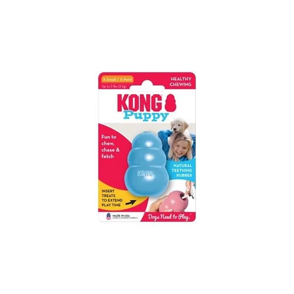 Kong Brinquedo Puppy Azul XS