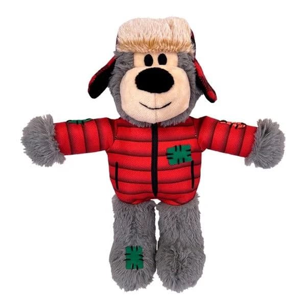 Kong Holiday Wild Knots Bear M/L Verde