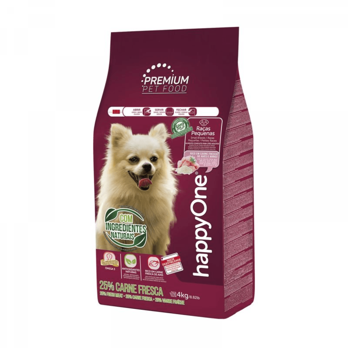 HappyOne Premium Raças Pequenas 4Kg