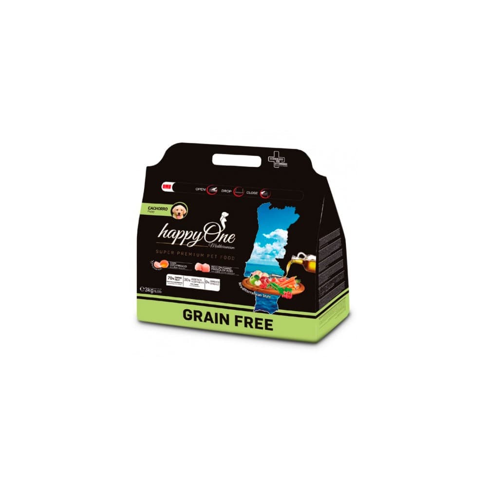HappyOne Mediterraneum Puppy 3Kg