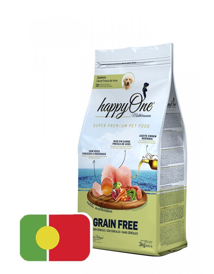HappyOne Mediterraneum Puppy 12Kg
