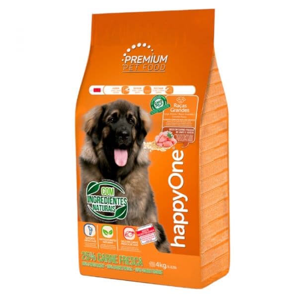 HappyOne Premium Raças Grandes 4Kg