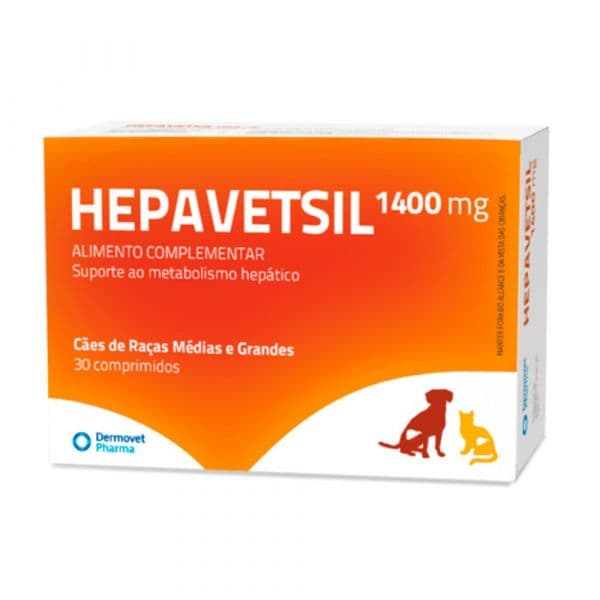Hepavetsil 1400mg 30 Comprimidos