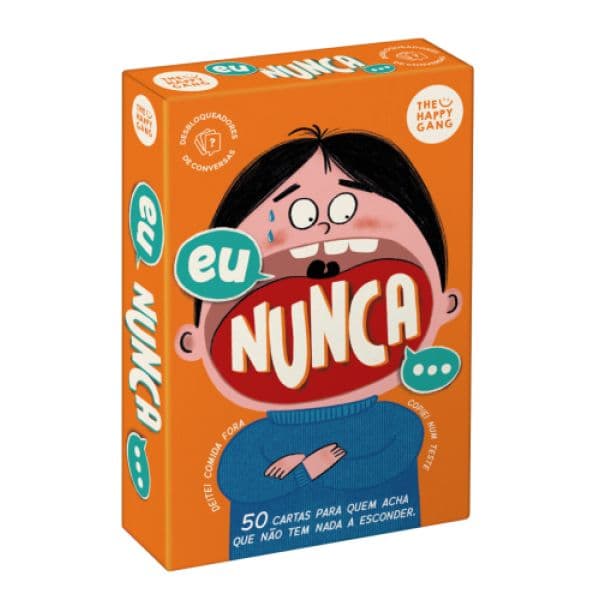 The Happy Gang EU NUNCA (THG75) Jogo de Cartas +10 Anos
