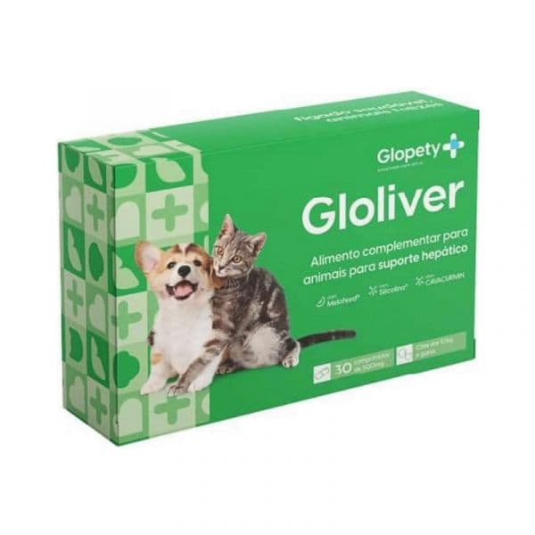 Campifarma Gloliver 500mg 30 Comprimidos Cão e Gato