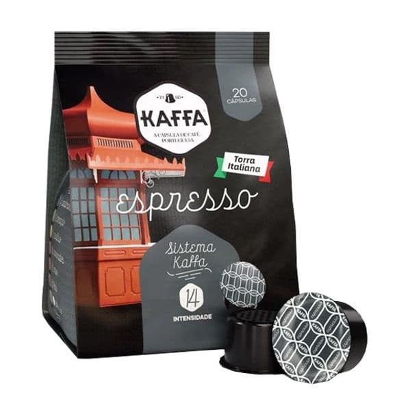 Kaffa Espresso Torra Italiana 20 Cápsulas