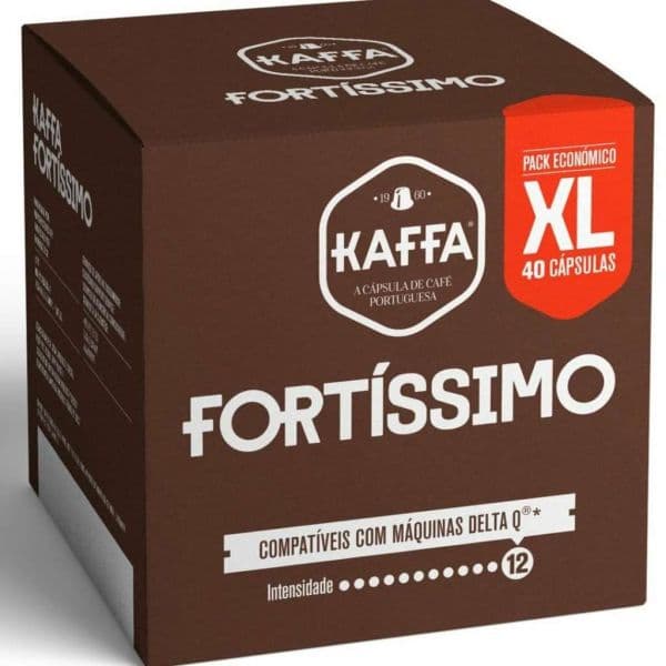 Kaffa Fortissimo XL Compatível Delta Q 40 Cápsulas