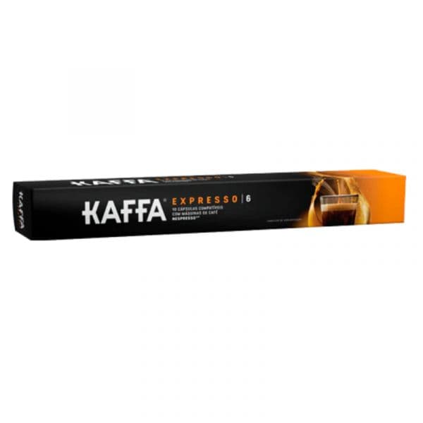 Kaffa Cápsulas Compatíveis Nespresso® Expresso 10 Unidades