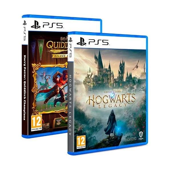 Hogwarts Legacy + Harry Potter Quidditch Champions Deluxe Edition PS5