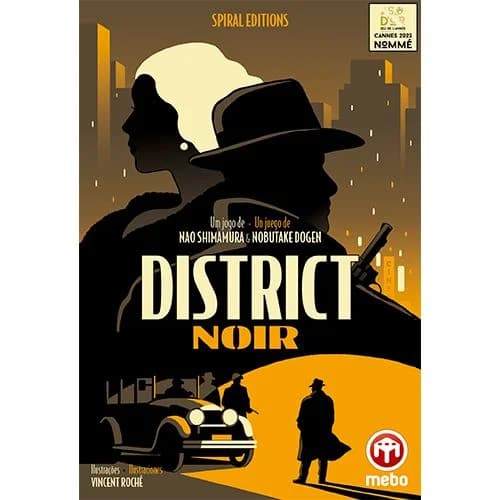 Jogo de Tabuleiro District Noir - Mebo
