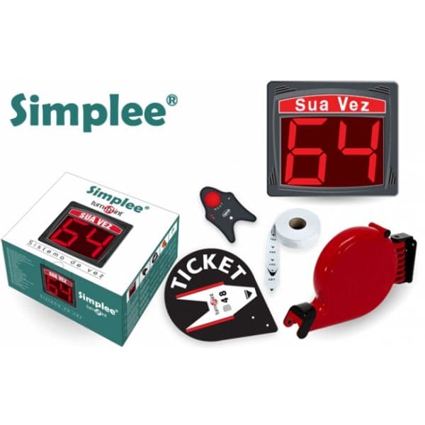 Simplee Kit Gestão de Vez Turno Point - SIM1003