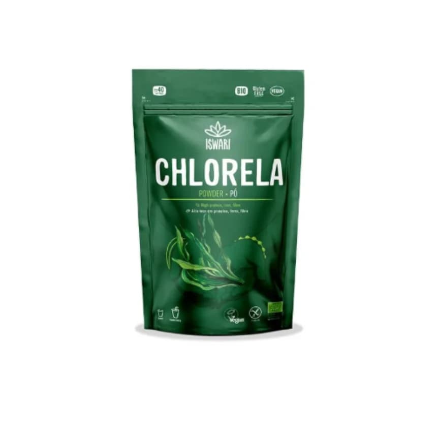 Chlorela pó Bio | 125g – Iswari