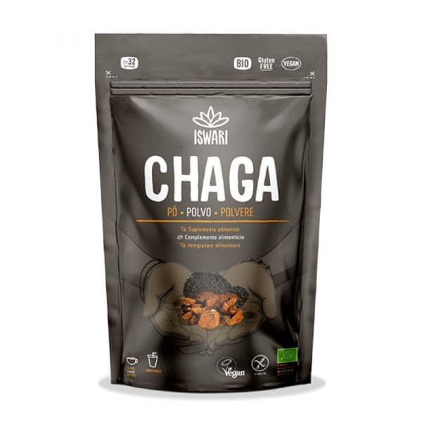 Iswari Cogumelo Chaga em Pó Bio 100g