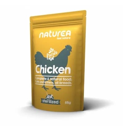 Ração Húmida Naturea Sterilized Frango 85g