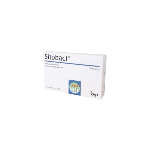 KVP Sitobact 30 Cápsulas