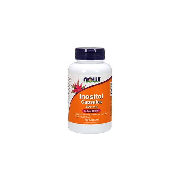 Now Inositol 500mg 100 Cápsulas