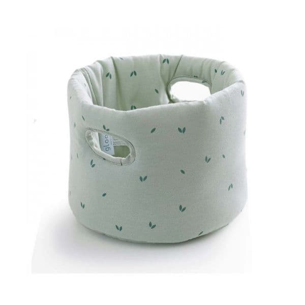 Gloop Cesta de Tecido Bebé Organic Green GOCB036