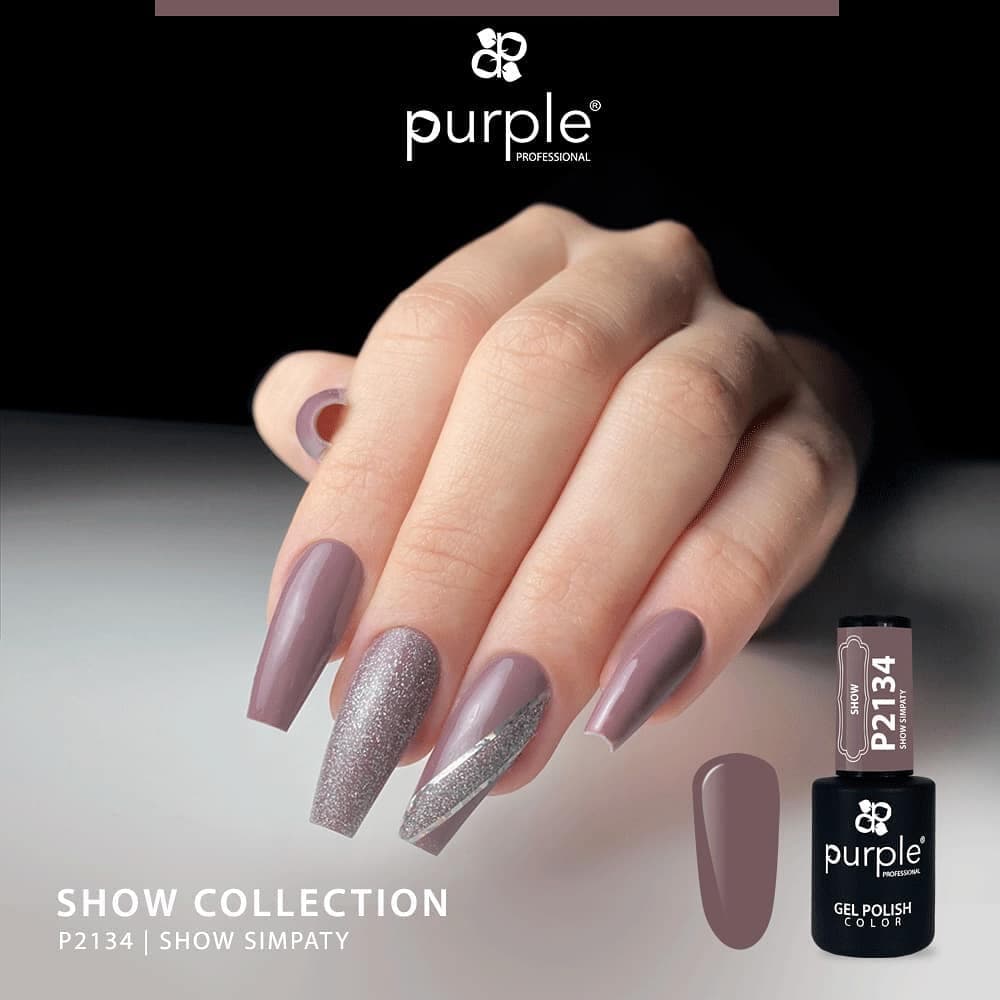 Purple Verniz Gel Tom Show Simpaty 10ml