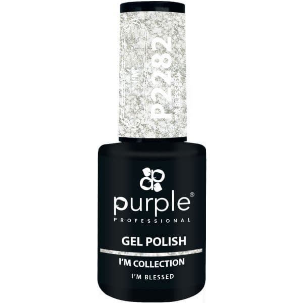 Purple Verniz Gel I'm Blessed Flakes 10ml