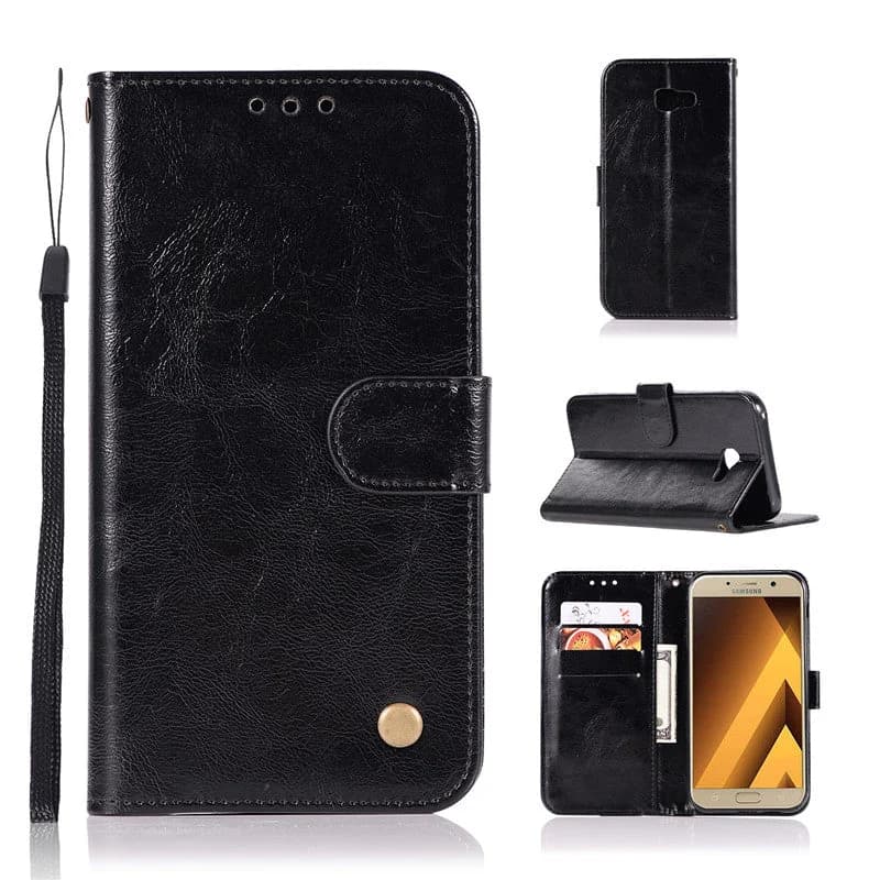 Capa Carteira Tipo Livro Wallet para Samsung Galaxy A3 (2017) - Multi4you®