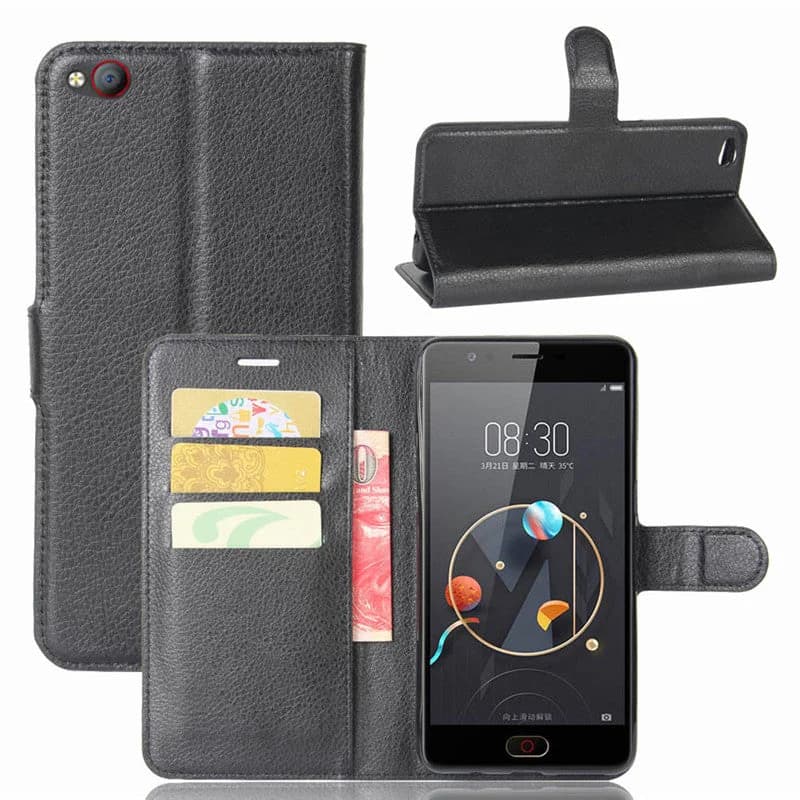 Capa Carteira Tipo Livro Wallet para ZTE nubia N2 - Multi4you®