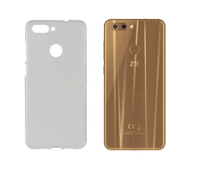Capa Transparente Gel TPU Silicone para ZTE Blade V9 - Multi4you®