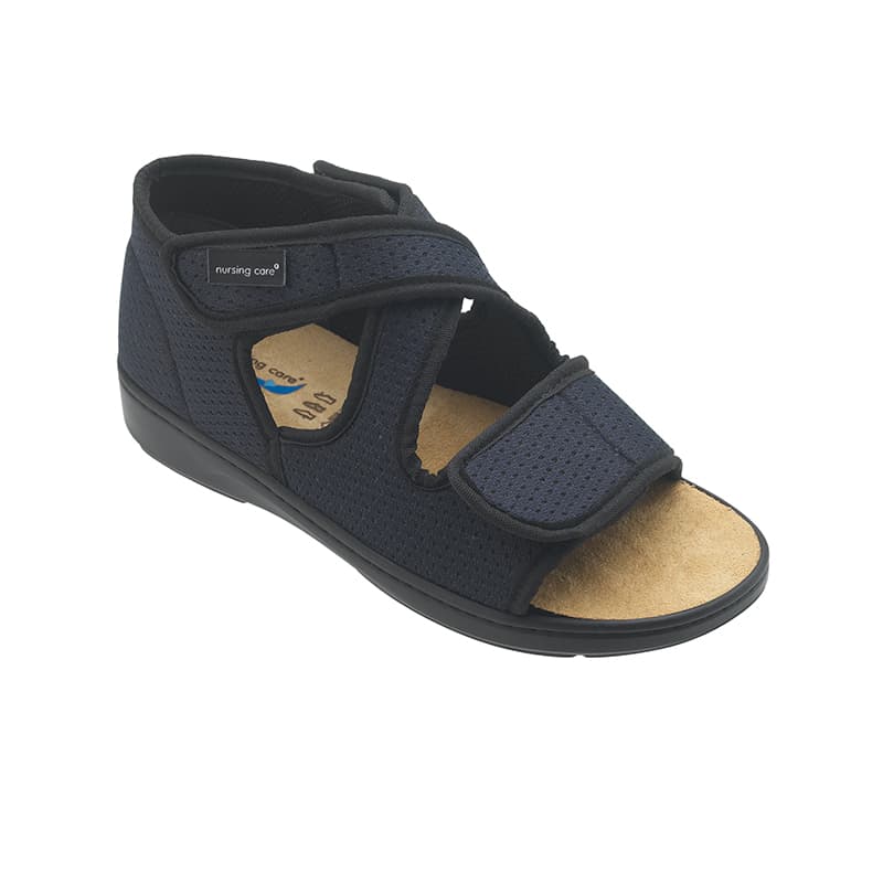 Nursing Care Sandalia C/velcros Azul (40)