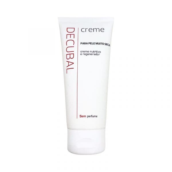 Decubal Creme Pele Muito Seca e Nutritivo Regenerador sem Perfume 100ml