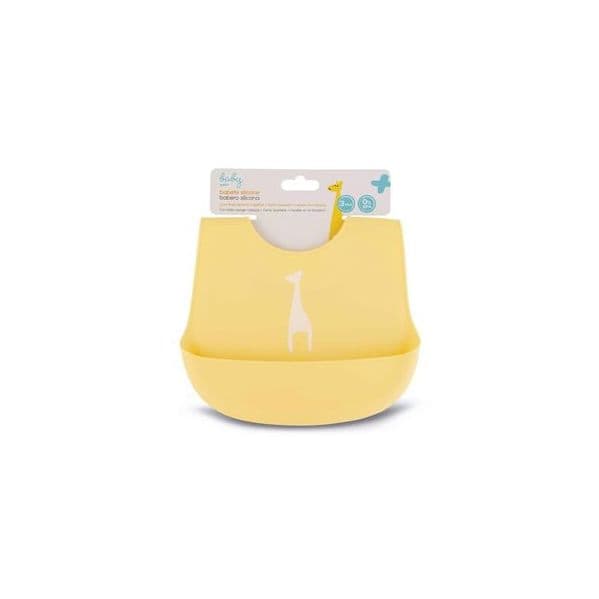 Saro Babete Silicone Amarelo