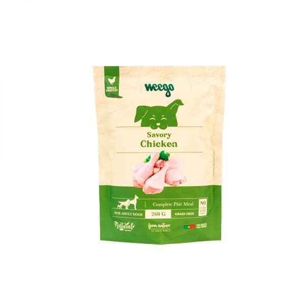 Ração Húmida Weego Paté Cão Frango 260g