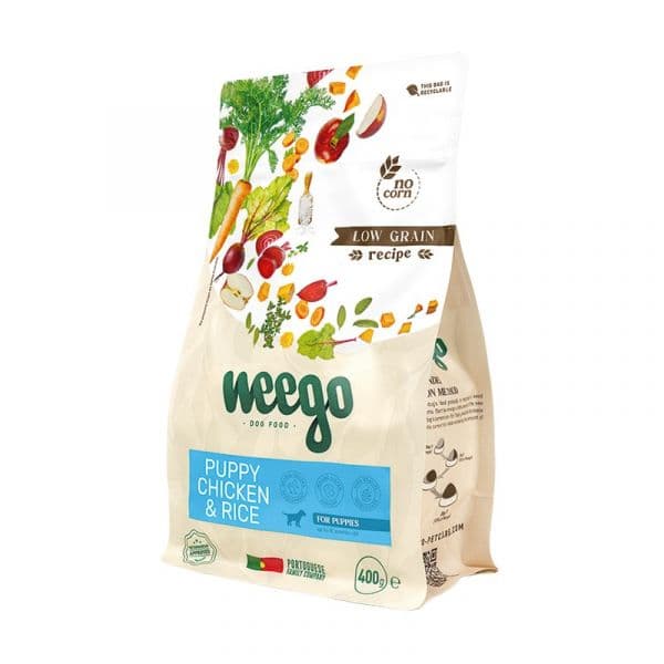 Weego Puppy Frango & Arroz 0.4kg