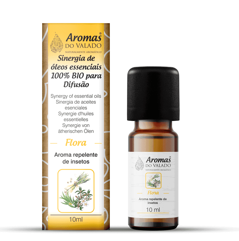 Sinergia de Óleo – Aroma Repelente de Insectos Flora 10 ml Aromas do Valado