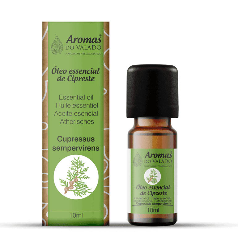 Óleo Essencial de Cipreste 10 ml Aromas do Valado