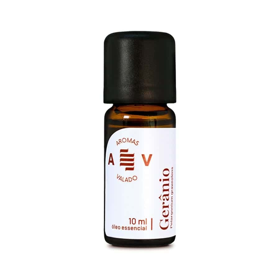 Óleo Essencial de Gerânio 10 ml Aromas do Valado