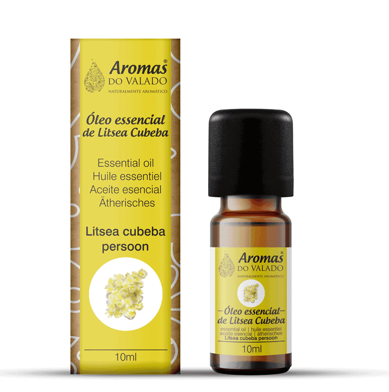 Óleo Essencial de Litsea Cubeba 10 ml Aromas do Valado