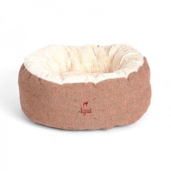 Agui Cama Snuggle para Gatos 50cms Terracota