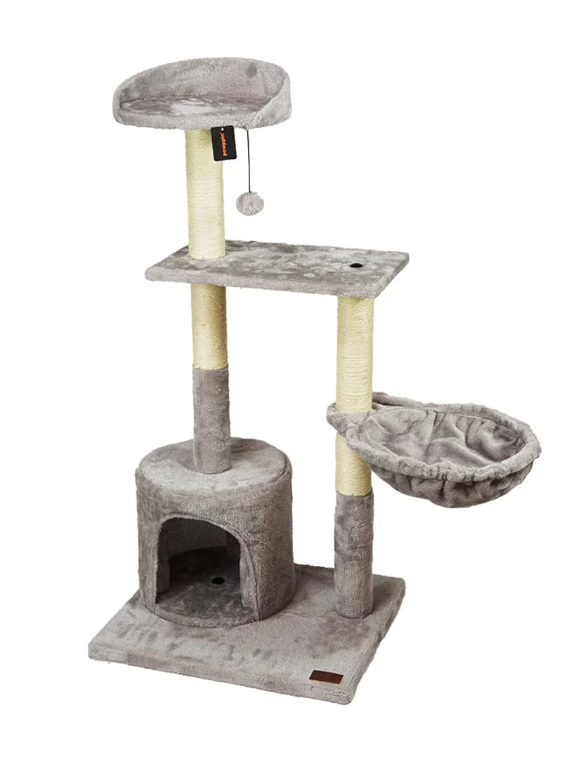 Pawppin Charteaux - Arranhador para gatos 50 x 40 x 102 cm