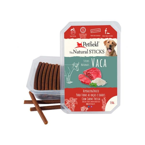 Petfield Sticks Carne de Vaca 350g