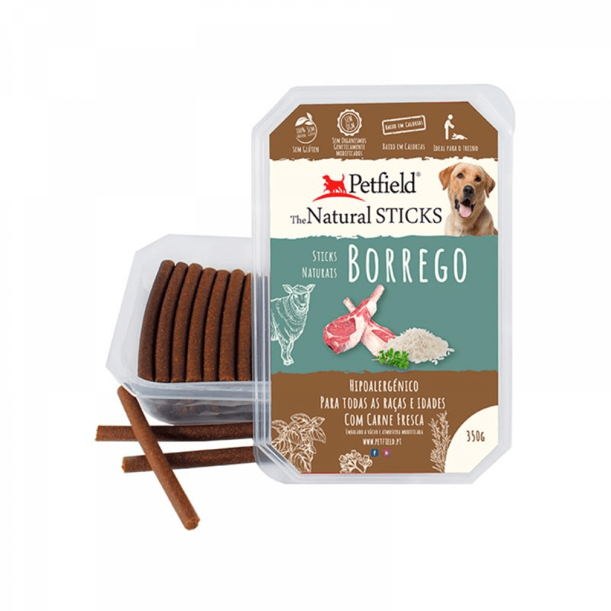 Petfield Sticks Borrego 350g