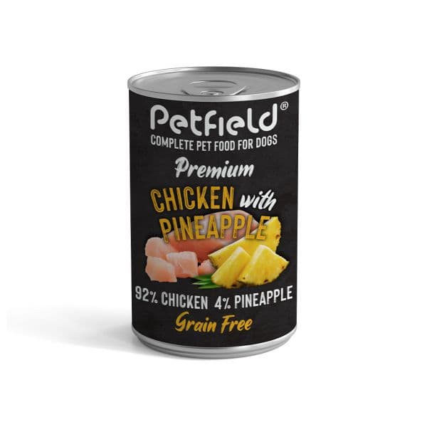 Ração Húmida Petfield Frango & Ananás 400g