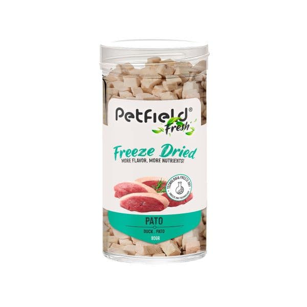 Petfield Snacks de Pato Liofilizados 90g