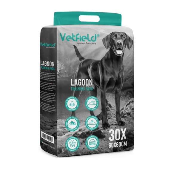 VetField Lagoon Training Pads 30 unidades 60x60cm