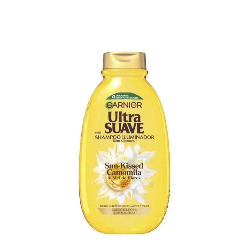 Garnier Ultra Suave Shampoo Camomila e Mel Cabelos Louros 250ml