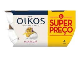 iogurte oikos danone grego maracujá 4x110g