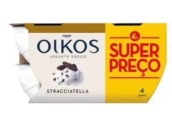 iogurte oîkos danone grego stracciatella 4x110g