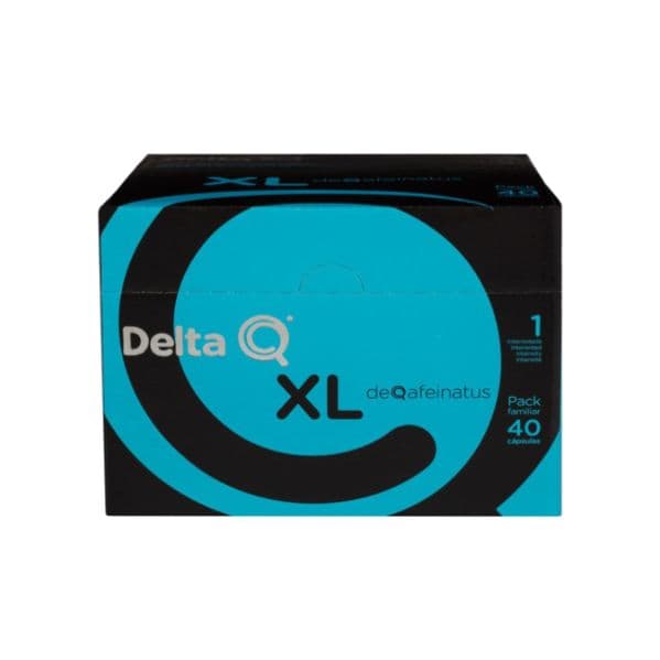 Delta Q XL Deqafeinatus Nº1 - 40 Cápsulas